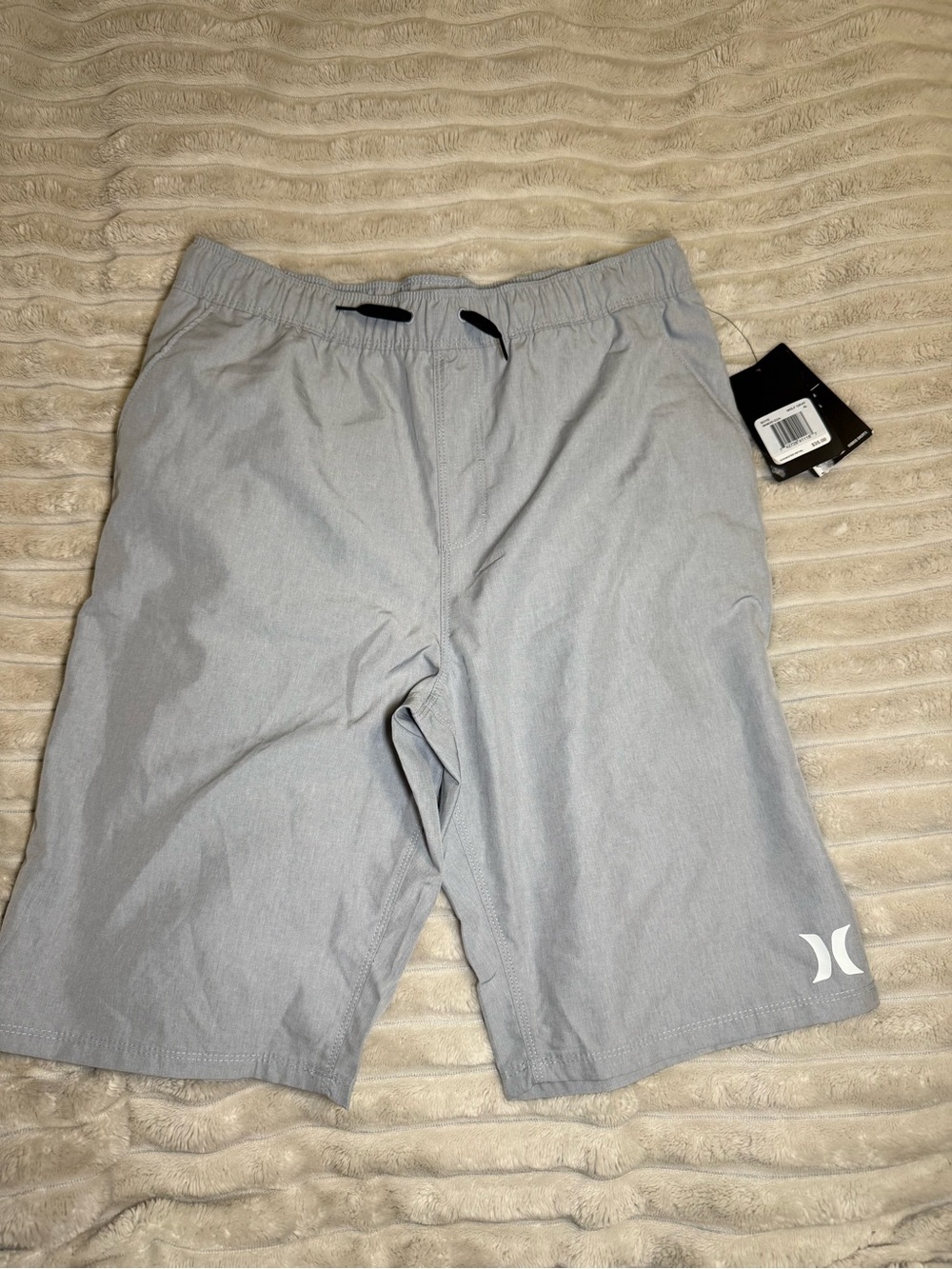 Hurley Boys Light Gray Shorts